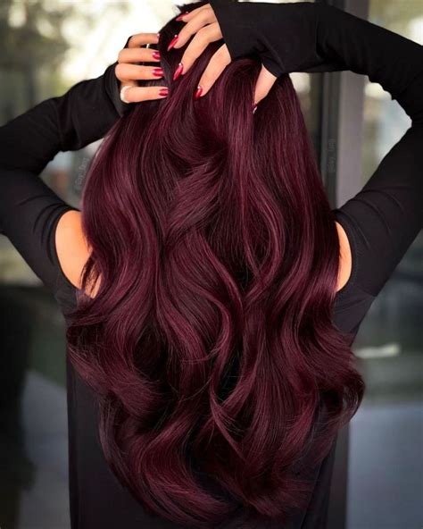 best burgundy hair dye for black hair|semi permanent hair color burgundy.